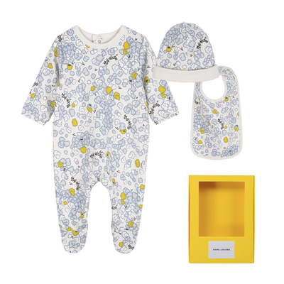 Pyjama-Set mit M&uuml;tze und L&auml;tzchen MARC JACOBS UNISEX