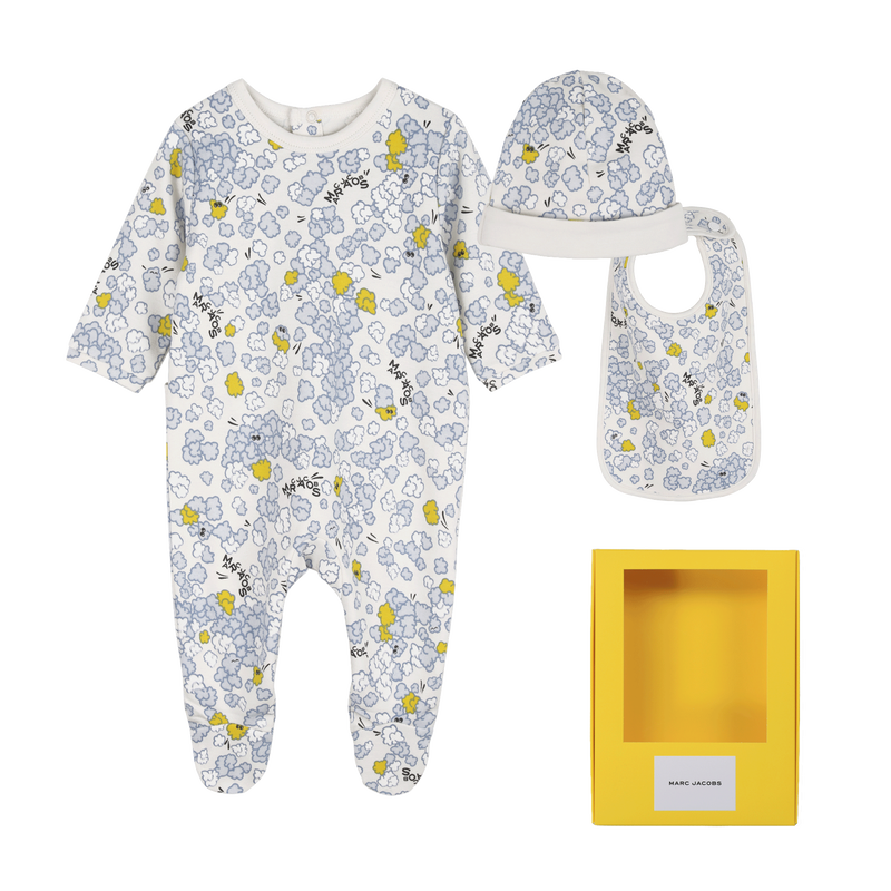 Pyjama-Set mit M&uuml;tze und L&auml;tzchen MARC JACOBS 
                        UNISEX