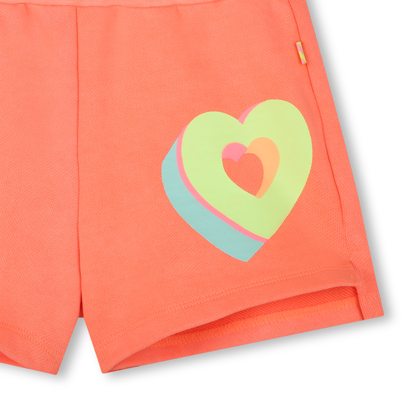 Molton-Shorts mit Herzen BILLIEBLUSH 
                        GIRL