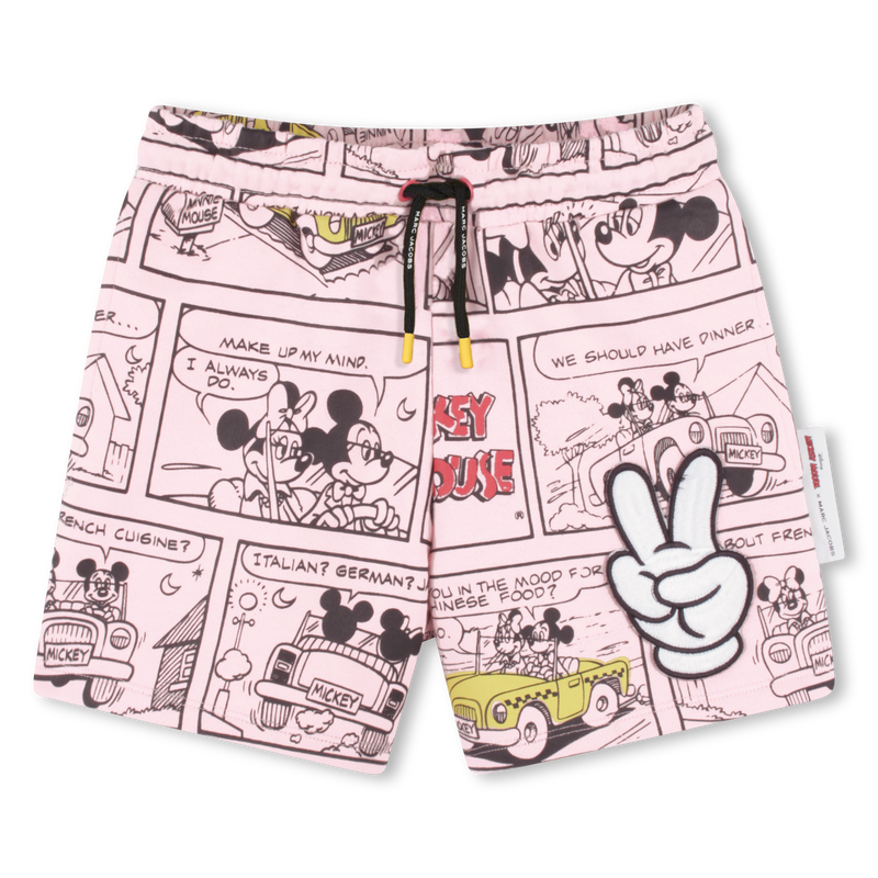 Shorts aus Baumwollmolton MARC JACOBS 
                        GIRL