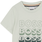 Kurz&auml;rmeliges t-shirt BOSS 
                    BOY