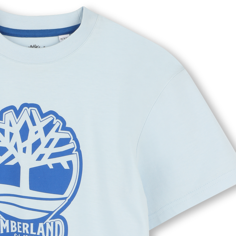 Zweifarbiges T-Shirt mit Logo TIMBERLAND 
                        BOY