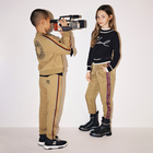 Hose mit Streifen-Besatz KARL LAGERFELD KIDS 
                    GIRL