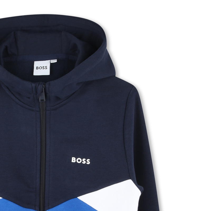 Cardigan mit Zip und Kapuze BOSS 
                        BOY