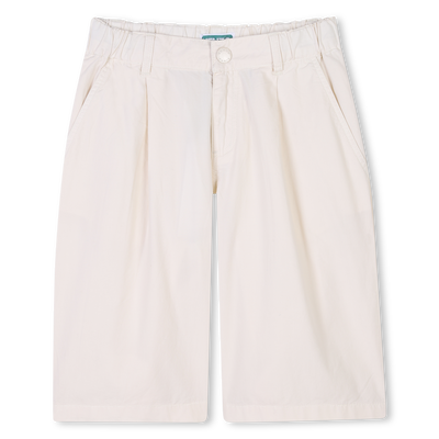 Einfarbige Baumwoll-Bermudas KENZO KIDS BOY