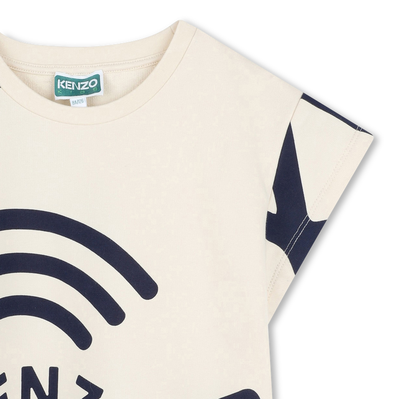 Bedrucktes Molton-T-Shirt KENZO KIDS 
                        GIRL