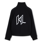 Kapuzenpullover mit reissverschluss KARL LAGERFELD KIDS 
                    BOY