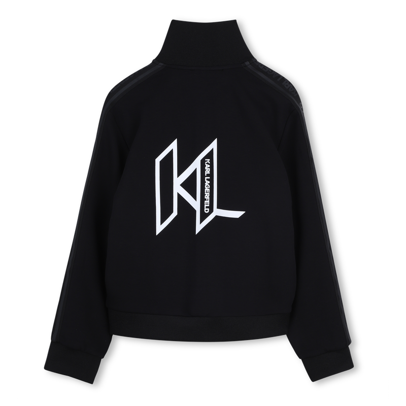 KAPUZENPULLOVER MIT REISSVERSCHLUSS KARL LAGERFELD KIDS 
                        BOY