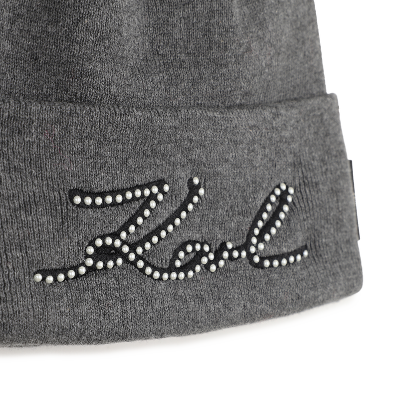 Strickm&uuml;tze KARL LAGERFELD KIDS 
                        GIRL
