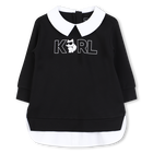 Lang&auml;rmeliges Kleid KARL LAGERFELD KIDS 
                    GIRL