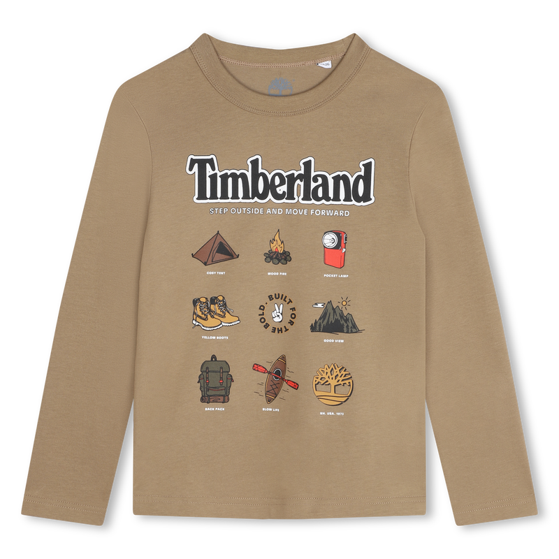T-Shirt mit Druck vorne TIMBERLAND 
                        BOY