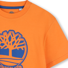 Zweifarbiges T-Shirt mit Logo TIMBERLAND 
                    JUNGE
