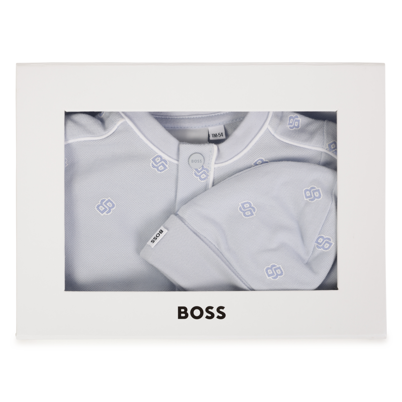 Pyjama und Mütze mit Druck BOSS 
                        BOY