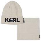 Set aus M&uuml;tze + Halsw&auml;rmer KARL LAGERFELD KIDS 
                    GIRL