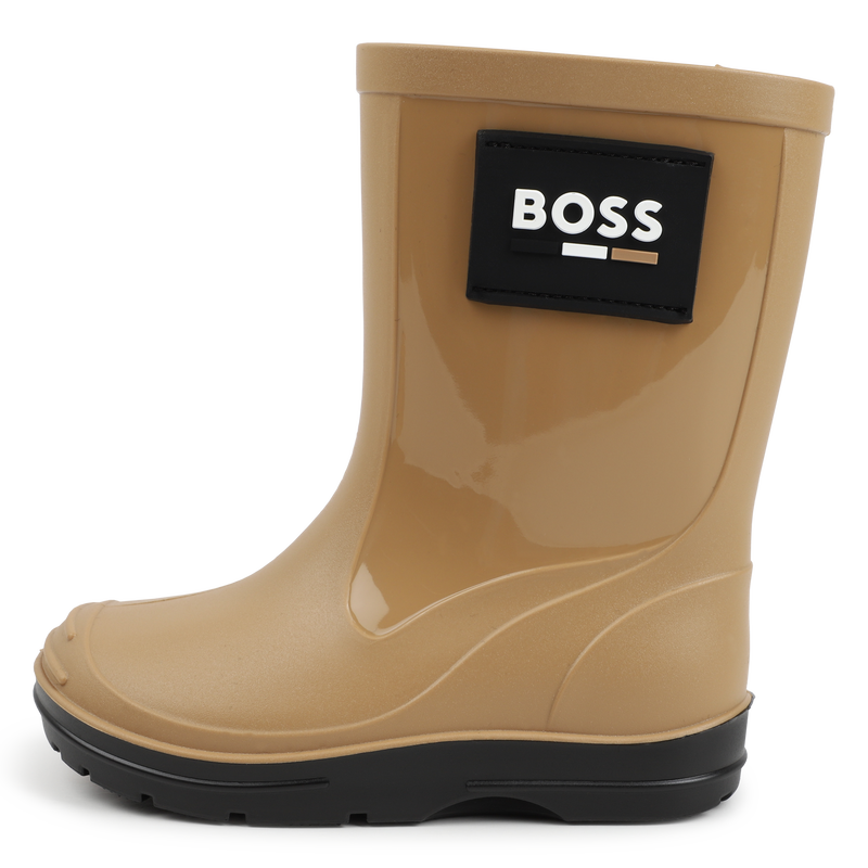 Regenstiefel aus 2 Materialien BOSS 
                        BOY