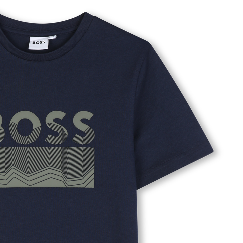 KURZ&Auml;RMELIGES T-SHIRT BOSS 
                        BOY
