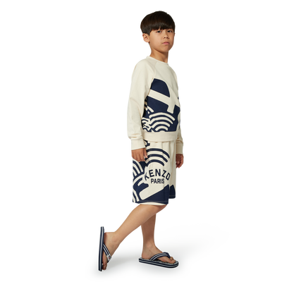 Bermudas mit Siegel-Druck KENZO KIDS BOY