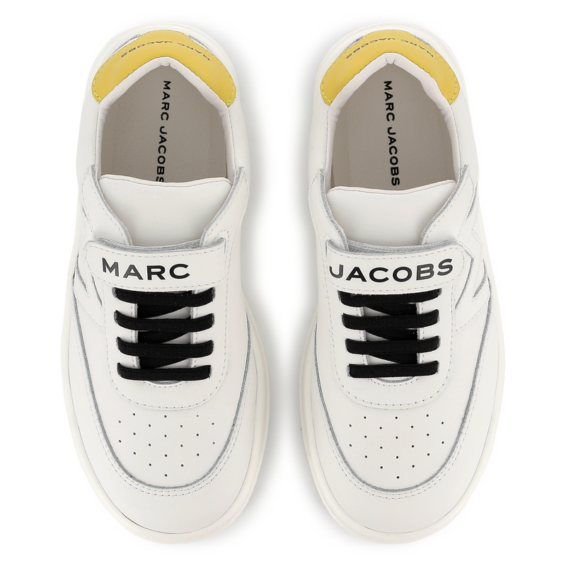 Leder-Sneaker mit Klett MARC JACOBS 
                        BOY