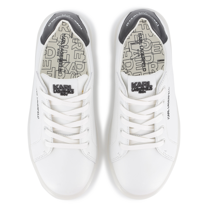 Low-Top-Sneakers mit Schn&uuml;rung KARL LAGERFELD KIDS 
                        UNISEX