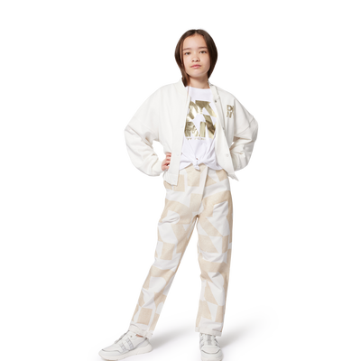 Hose aus Baumwolle und Leinen DKNY GIRL