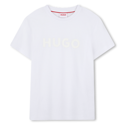 Kurzarm-T-Shirt aus Baumwolle HUGO BOY