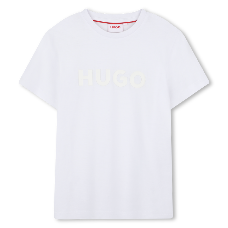 Kurzarm-T-Shirt aus Baumwolle HUGO 
                        BOY