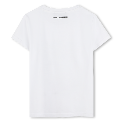 T-Shirt mit Druck KARL LAGERFELD KIDS GIRL