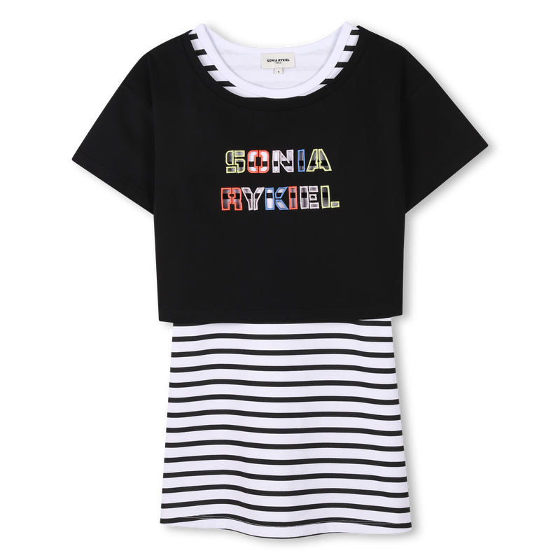 2-in-1 Baumwollkleid SONIA RYKIEL 
                        GIRL