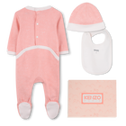 Set aus Pyjama, L&auml;tzchen und M&uuml;tze KENZO KIDS 
                    GIRL