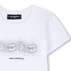 T-Shirt mit kurzen &Auml;rmeln KARL LAGERFELD KIDS 
                    GIRL