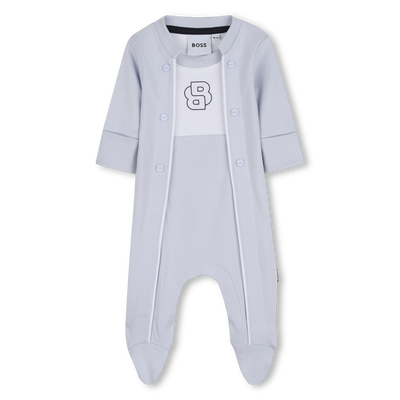 PYJAMA MIT DRUCKKNOPFVERSCHLUSS BOSS BOY