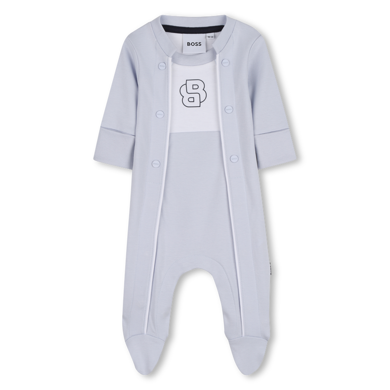PYJAMA MIT DRUCKKNOPFVERSCHLUSS BOSS 
                        BOY