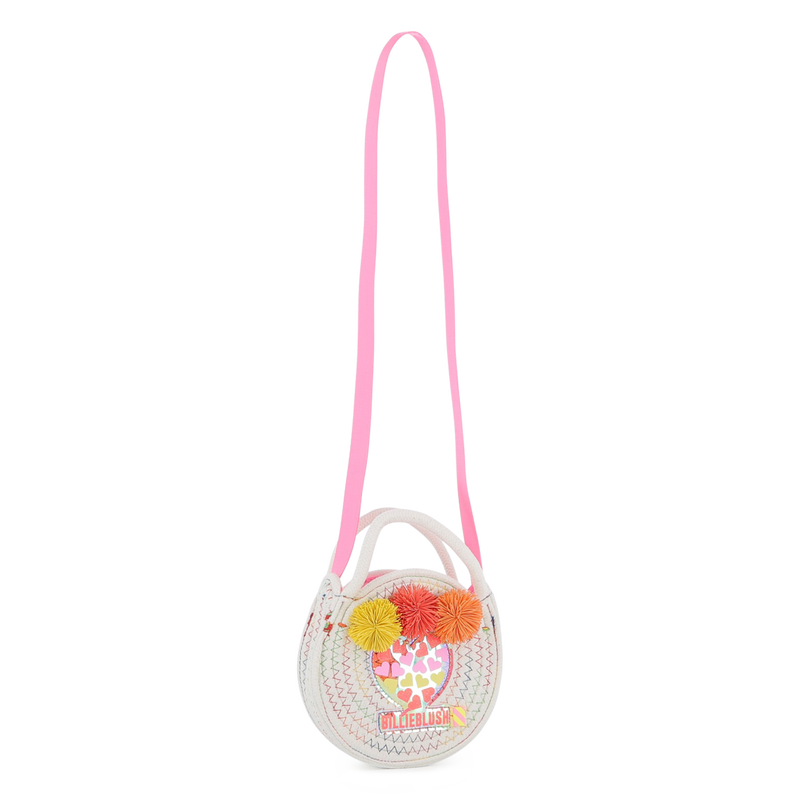 Runde, mehrfarbige Handtasche BILLIEBLUSH 
                        GIRL
