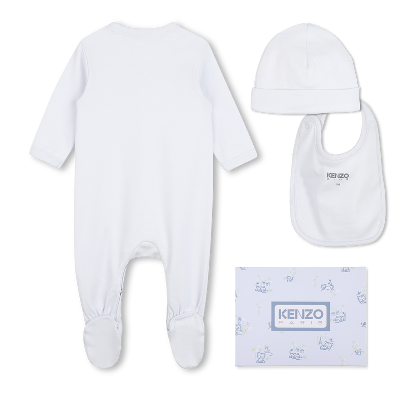 PAJAMA, HUT UND L&Auml;TZCHEN SET KENZO KIDS 
                        BOY