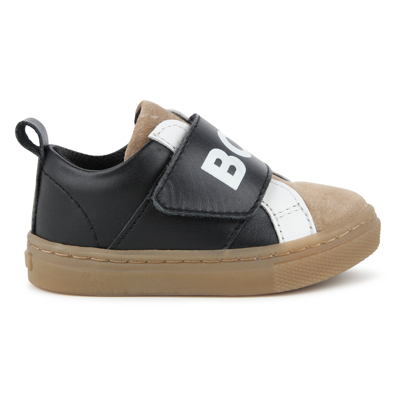 Klett-Sneakers aus Leder BOSS 
                        BOY