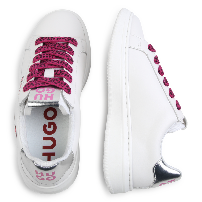 Sneaker mit Printschnürsenkeln HUGO 
                        GIRL