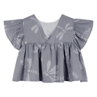 Bluse im kimono-schnitt KENZO KIDS 
                    GIRL