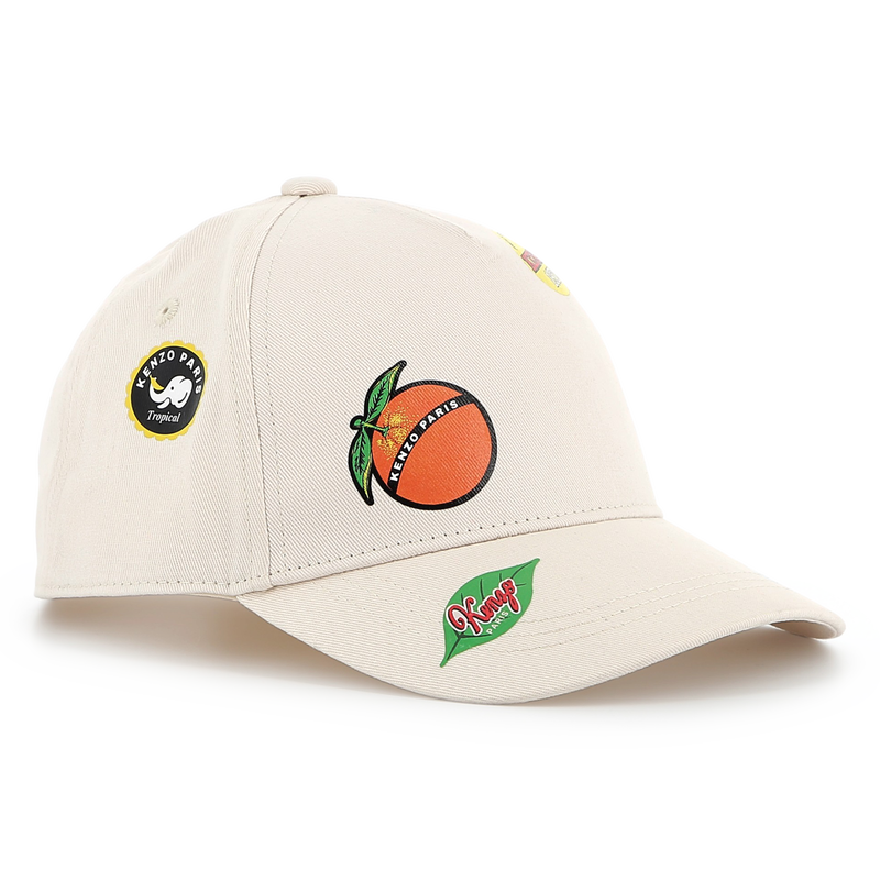 Baumwoll-Cap mit Print KENZO KIDS 
                        UNISEX