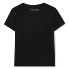 Kurz&auml;rmeliges T-Shirt KARL LAGERFELD KIDS 
                    GIRL