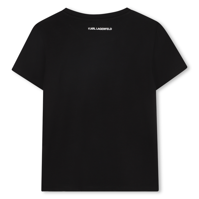 Kurz&auml;rmeliges T-Shirt KARL LAGERFELD KIDS 
                        GIRL