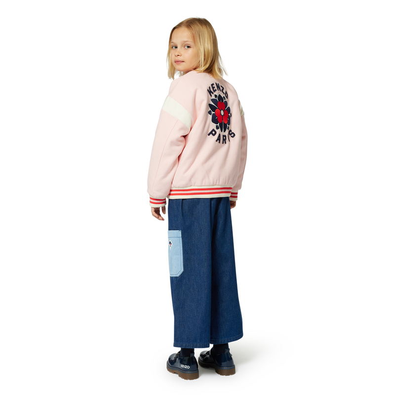 Jeans mit Stretch-Bund KENZO KIDS 
                        GIRL