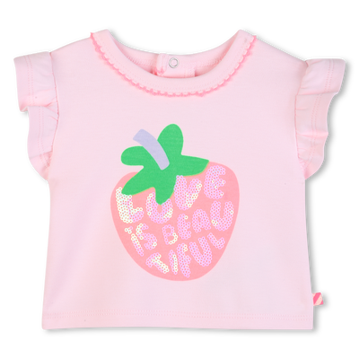 KURZ&Auml;RMELIGES T-SHIRT BILLIEBLUSH GIRL