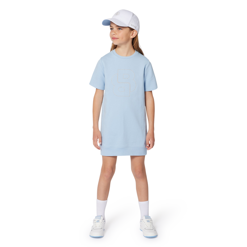 Kurz&auml;rmeliges Kleid BOSS 
                        GIRL