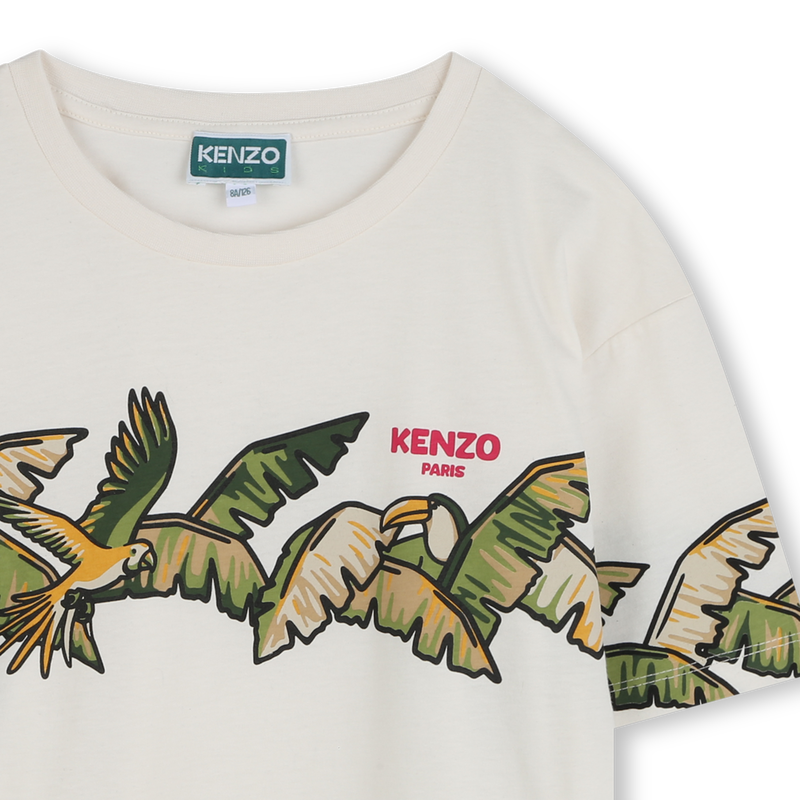 T-Shirt aus Baumwolle KENZO KIDS 
                        GIRL