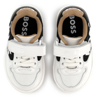 Ledersneaker mit Klettriemen BOSS 
                    BOY