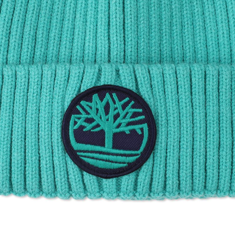 Gestrickte Mütze mit Logo TIMBERLAND 
                        BOY