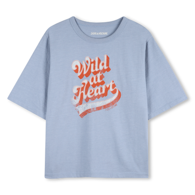 KURZ&Auml;RMELIGES T-SHIRT ZADIG & VOLTAIRE GIRL