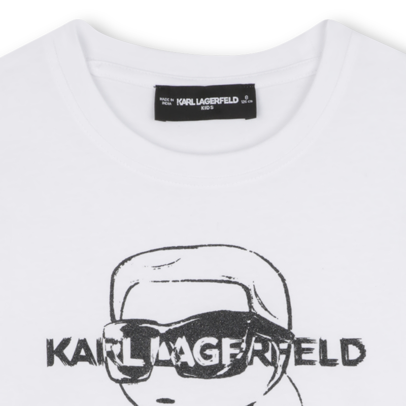Kurz&auml;rmeliges T-Shirt KARL LAGERFELD KIDS 
                        GIRL
