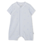 Kurzer, bedruckter Overall BOSS 
                    BOY
