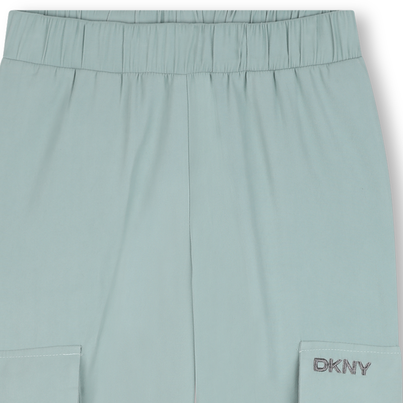 Fließende Hose mit weitem Bein DKNY 
                        GIRL